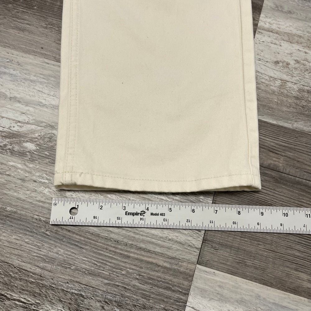 PacSun Kids Muted Clay Gardenia Cream Peachy Girls 12 High Rise Colorblock Pants - Picture 10 of 11